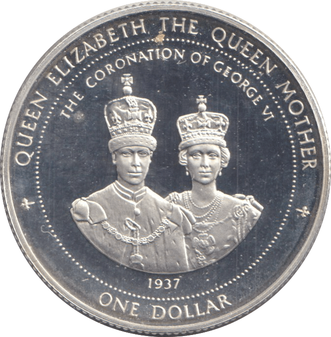 1997 SILVER ONE DOLLAR BERMUDA - SILVER WORLD COINS - Cambridgeshire Coins