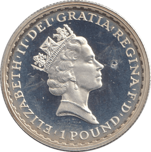 1997 SILVER ONE POUND - SILVER WORLD COINS - Cambridgeshire Coins