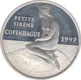 1997 SILVER PROOF 15 EURO 100 FRANCS FRANCE - SILVER WORLD COINS - Cambridgeshire Coins