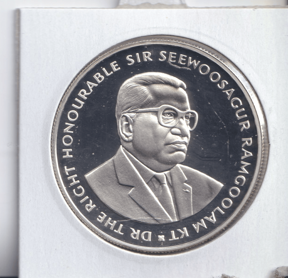 1997 SILVER PROOF 20 RUPEES ELIZABETH AND PHILIP - SILVER WORLD COINS - Cambridgeshire Coins