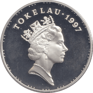 1997 SILVER PROOF 5 LIMA TALA VE DAY CELEBRATIONS - SILVER WORLD COINS - Cambridgeshire Coins
