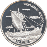 1997 SILVER PROOF DENMARK 20 EURO - WORLD COINS - Cambridgeshire Coins