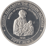 1997 SILVER PROOF FIFTY PENCE 925 SILVER FALKLAND ISLANDS - SILVER WORLD COINS - Cambridgeshire Coins