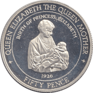 1997 SILVER PROOF FIFTY PENCE FALKLAND ISLANDS - SILVER WORLD COINS - Cambridgeshire Coins