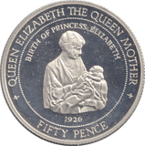 1997 SILVER PROOF FIFTY PENCE FALKLAND ISLANDS - SILVER WORLD COINS - Cambridgeshire Coins