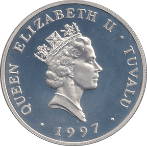 1997 SILVER PROOF FIVE DOLLARS DOCTOR OF MUSIC - SILVER WORLD COINS - Cambridgeshire Coins