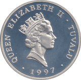 1997 SILVER PROOF FIVE DOLLARS DOCTOR OF MUSIC - SILVER WORLD COINS - Cambridgeshire Coins