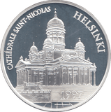 1997 SILVER PROOF FRANCE 100 FRANCS 15 EUROS - WORLD COINS - Cambridgeshire Coins