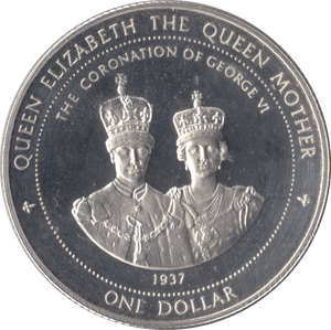 1997 SILVER PROOF ONE DOLLAR BERMUDA - SILVER WORLD COINS - Cambridgeshire Coins