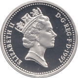 1997 SILVER PROOF ONE POUND - SILVER WORLD COINS - Cambridgeshire Coins