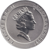1997 SILVER PROOF TEN DOLLARS AUSTRALIA - SILVER WORLD COINS - Cambridgeshire Coins