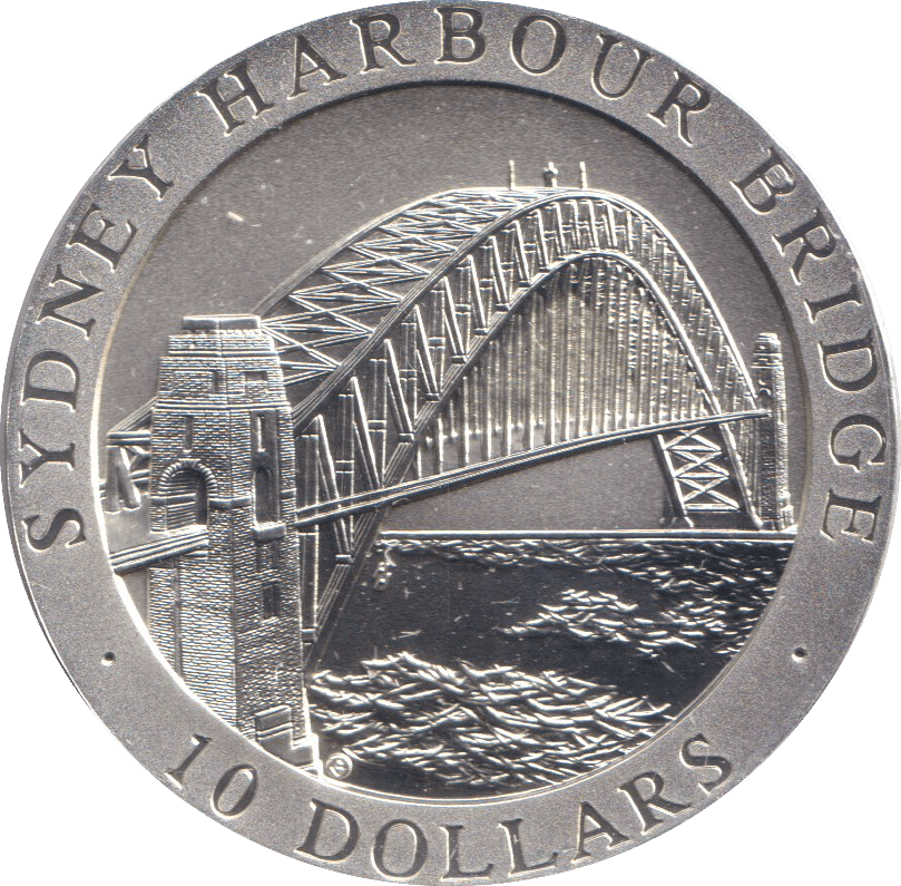 1997 SILVER PROOF TEN DOLLARS AUSTRALIA - SILVER WORLD COINS - Cambridgeshire Coins