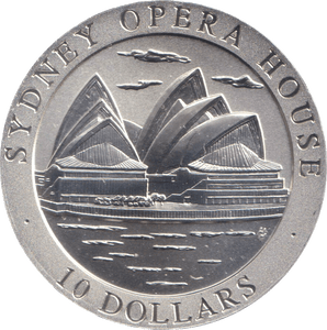 1997 SILVER PROOF TEN DOLLARS AUSTRALIA - SILVER WORLD COINS - Cambridgeshire Coins