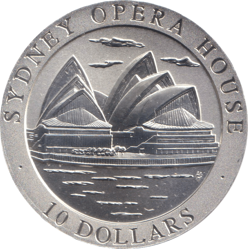 1997 SILVER PROOF TEN DOLLARS AUSTRALIA - SILVER WORLD COINS - Cambridgeshire Coins