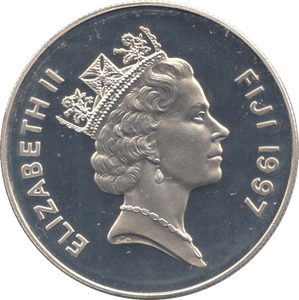 1997 SILVER PROOF TEN DOLLARS FIJI - SILVER WORLD COINS - Cambridgeshire Coins