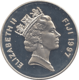 1997 SILVER PROOF TEN DOLLARS FIJI - SILVER WORLD COINS - Cambridgeshire Coins