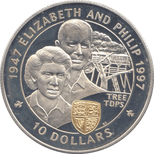 1997 SILVER PROOF TEN DOLLARS FIJI - SILVER WORLD COINS - Cambridgeshire Coins