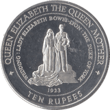 1997 SILVER PROOF TEN RUPEES SEYCHELLES - SILVER WORLD COINS - Cambridgeshire Coins