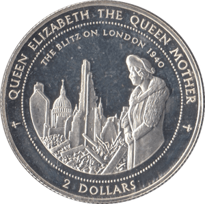 1997 SILVER PROOF TWO DOLLARS 925 SILVER NIUE ISLANDS 1 - SILVER WORLD COINS - Cambridgeshire Coins