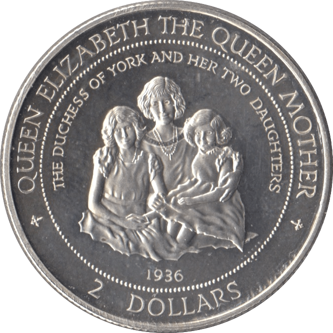 1997 SILVER PROOF TWO DOLLARS COOK ISLANDS - SILVER WORLD COINS - Cambridgeshire Coins