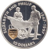 1997 SILVER TEN DOLLARS PITCAIRN ISLANDS - SILVER WORLD COINS - Cambridgeshire Coins