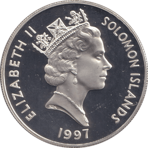 1997 TEN DOLLARS ELIZABETH AND PHILIP - WORLD COINS - Cambridgeshire Coins