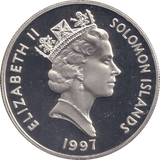 1997 TEN DOLLARS ELIZABETH AND PHILIP - WORLD COINS - Cambridgeshire Coins