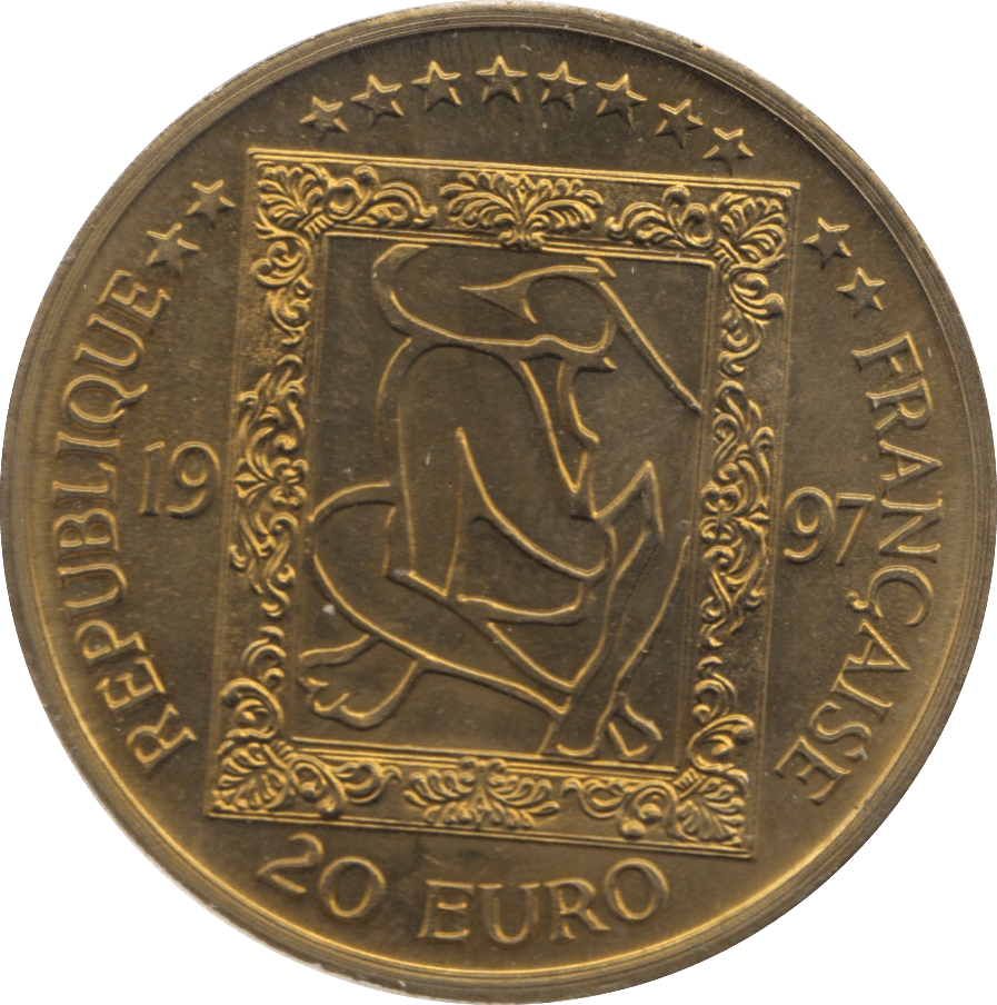 1997 TWENTY EUROS FRANCE - WORLD COINS - Cambridgeshire Coins