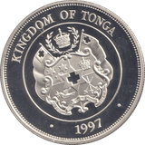 1997 TWO PA'ANGA ELIZABETH AND PHILIP - WORLD COINS - Cambridgeshire Coins