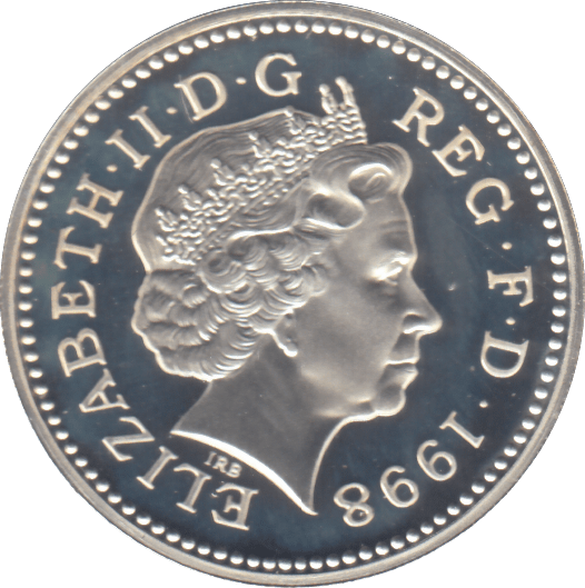 1998 £1 SILVER PROOF - £1 Silver Proof - Cambridgeshire Coins