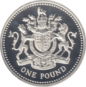 1998 £1 SILVER PROOF - £1 Silver Proof - Cambridgeshire Coins