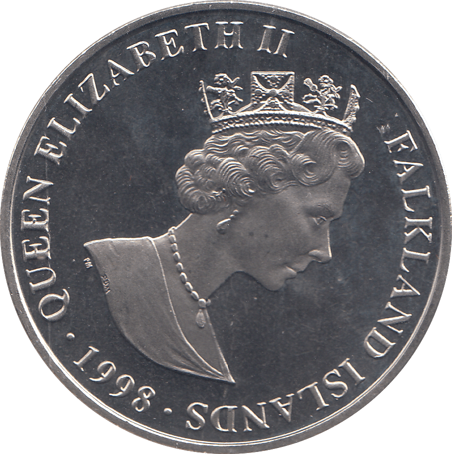 1998 2 POUNDS FIFTIETH ANNIVERSARY OF FIGAS ( BU ) - £2 BU - Cambridgeshire Coins