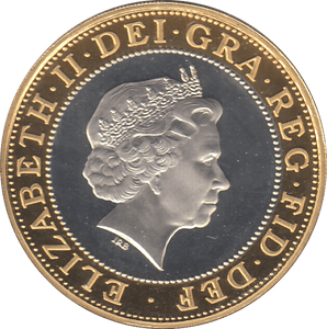 1998 £2 SILVER PROOF - SILVER WORLD COINS - Cambridgeshire Coins