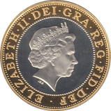 1998 £2 SILVER PROOF - SILVER WORLD COINS - Cambridgeshire Coins