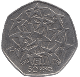 1998 CIRCULATED 50P EU ENTRY - 50P CIRCULATED - Cambridgeshire Coins
