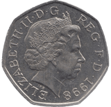 1998 CIRCULATED 50P EU ENTRY - 50P CIRCULATED - Cambridgeshire Coins