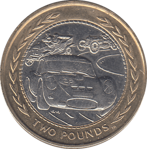 1998 CLASSIC RALLY £2 ISLE OF MAN - WORLD COINS - Cambridgeshire Coins