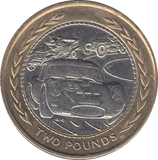 1998 CLASSIC RALLY £2 ISLE OF MAN - WORLD COINS - Cambridgeshire Coins