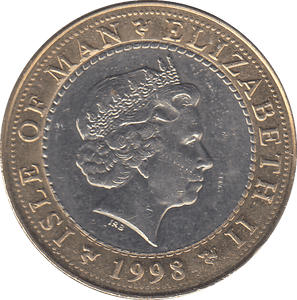 1998 CLASSIC RALLY £2 ISLE OF MAN - WORLD COINS - Cambridgeshire Coins