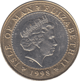 1998 CLASSIC RALLY £2 ISLE OF MAN - WORLD COINS - Cambridgeshire Coins