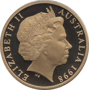 1998 FIVE DOLLARS AUSTRALIA - WORLD COINS - Cambridgeshire Coins