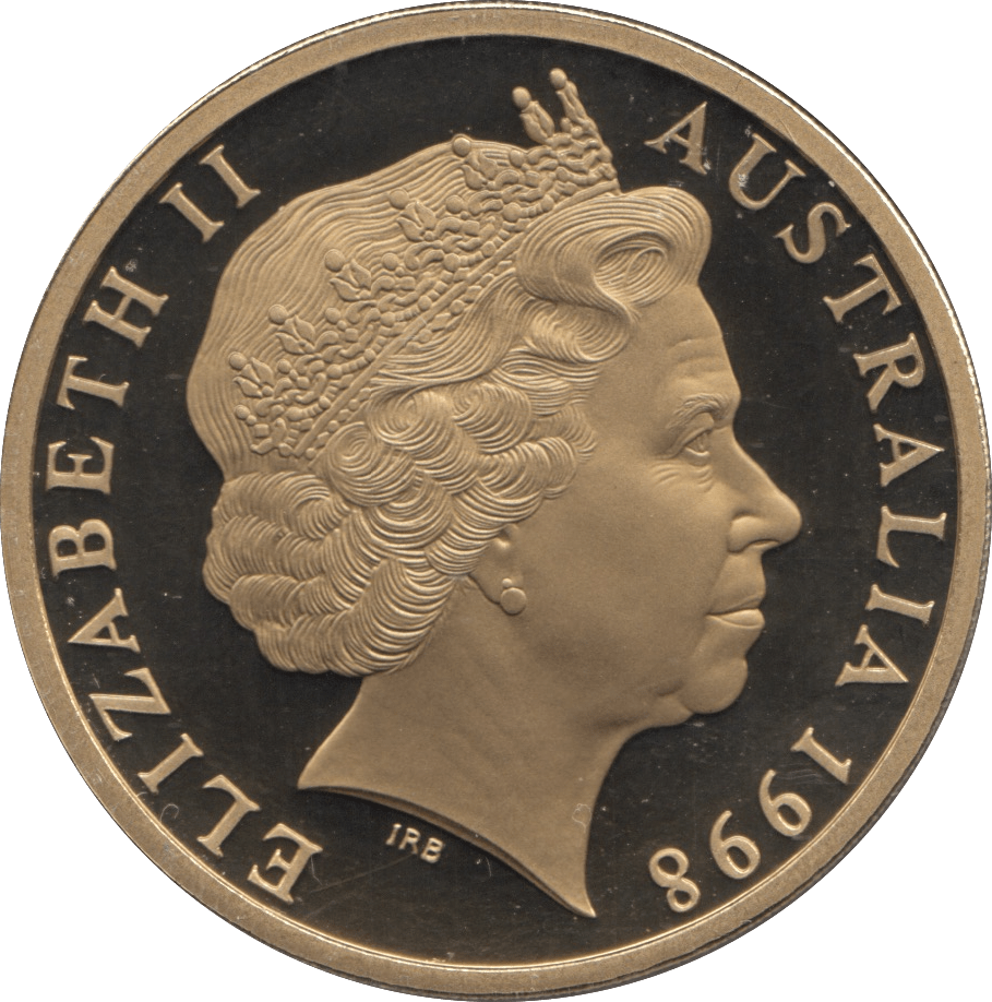 1998 FIVE DOLLARS AUSTRALIA - WORLD COINS - Cambridgeshire Coins