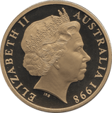 1998 FIVE DOLLARS AUSTRALIA - WORLD COINS - Cambridgeshire Coins
