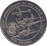 1998 FIVE POUNDS - WORLD COINS - Cambridgeshire Coins