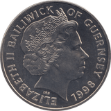 1998 FIVE POUNDS - WORLD COINS - Cambridgeshire Coins