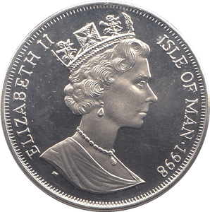 1998 ONE CROWN YEAR OF THE OCEAN - WORLD COINS - Cambridgeshire Coins