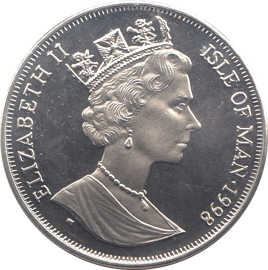 1998 ONE CROWN YEAR OF THE OCEAN - WORLD COINS - Cambridgeshire Coins