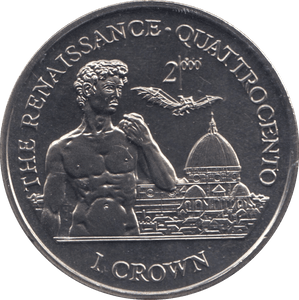 1998 ONE CROWN - WORLD COINS - Cambridgeshire Coins