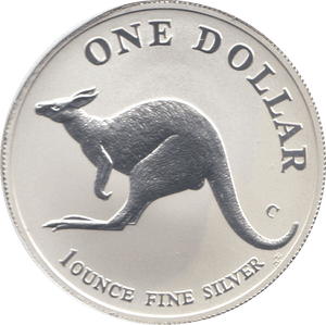 1998 ONE DOLLAR SILVER PROOF AUSTRALIA - SILVER WORLD COINS - Cambridgeshire Coins