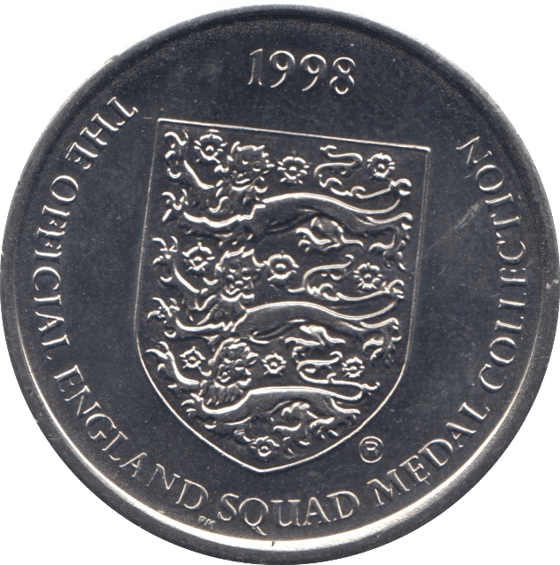 1998 PAUL GASCOIGNE MIDFIELD - WORLD COINS - Cambridgeshire Coins